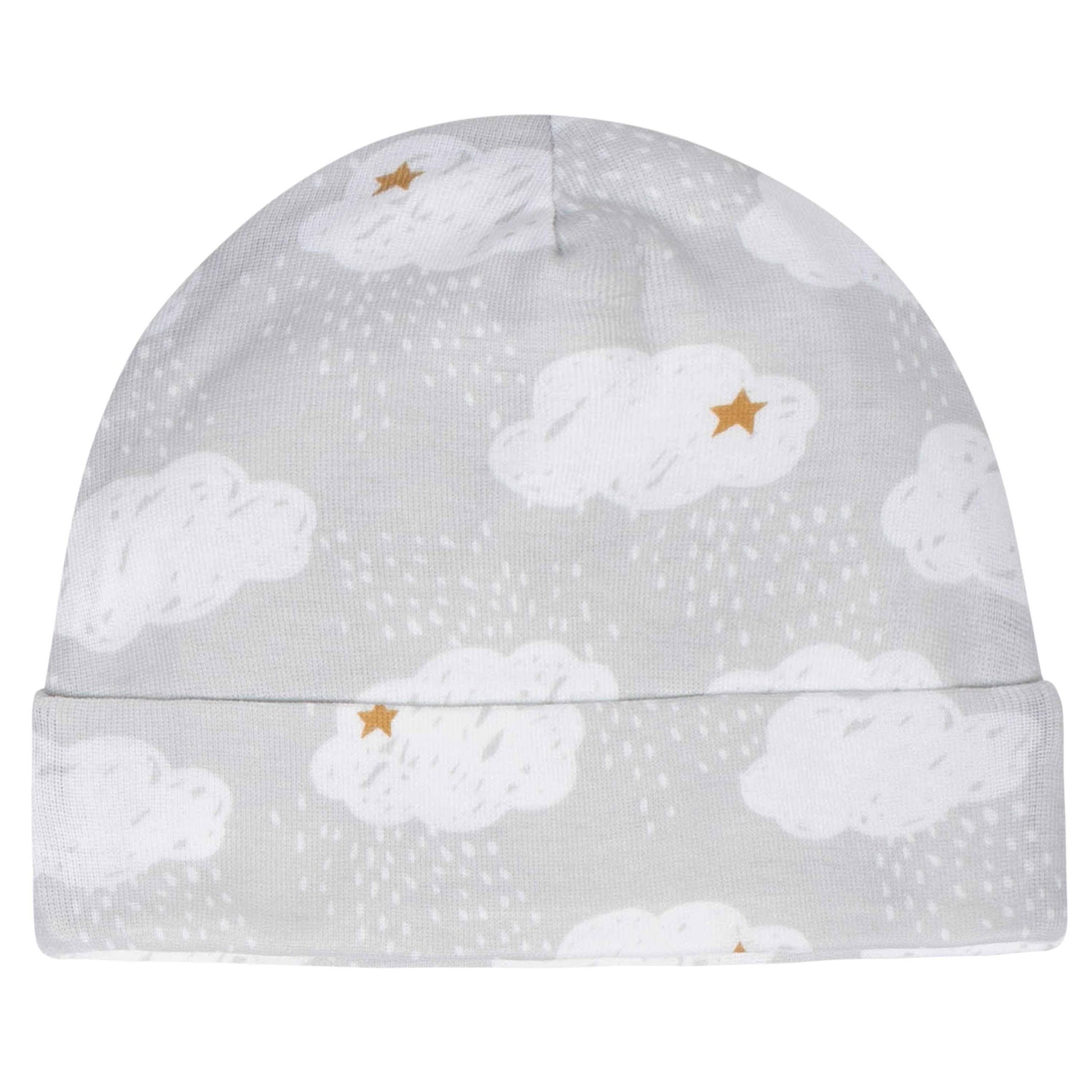 Gerber® 4-Pack Baby Neutral Sheep Caps-Gerber Childrenswear