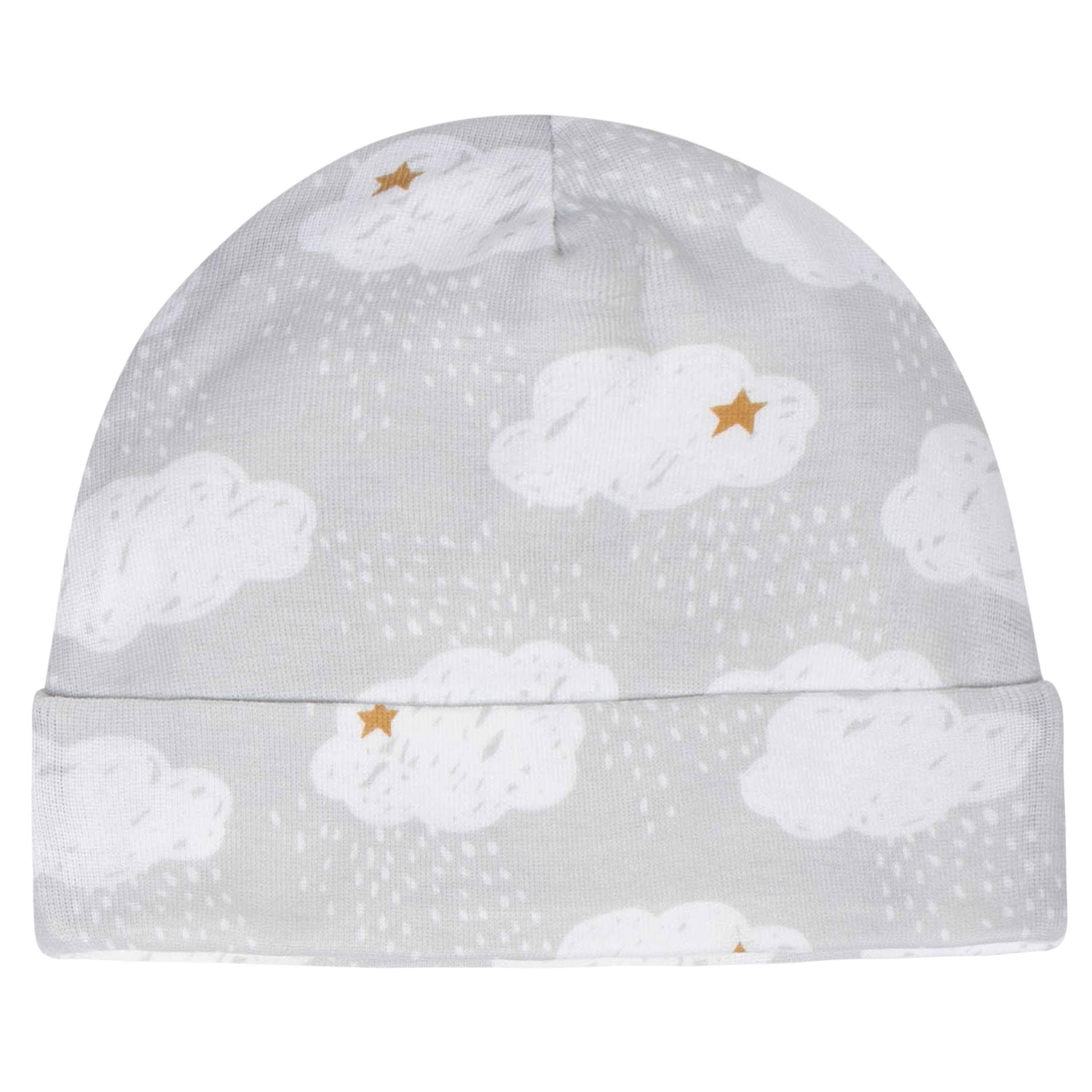 Gerber® 4-Pack Baby Neutral Sheep Caps-Gerber Childrenswear