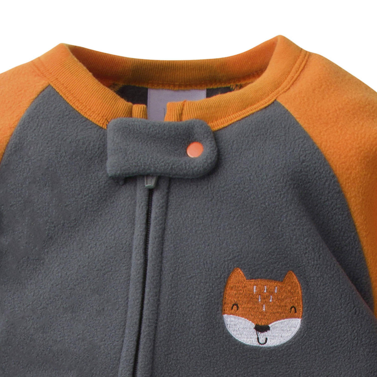 Gerber® 4-Pack Baby Boys Monkeys & Foxes Fleece Pajamas-Gerber Childrenswear