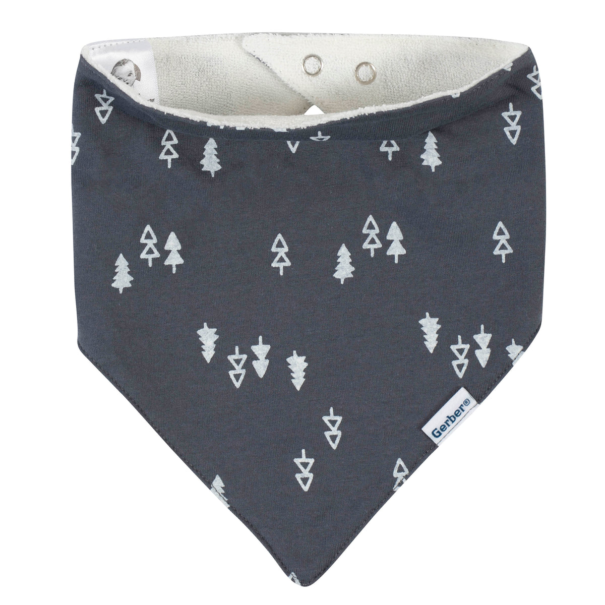 4-Pack Baby Boys Bear Bandana Bibs-Gerber Childrenswear