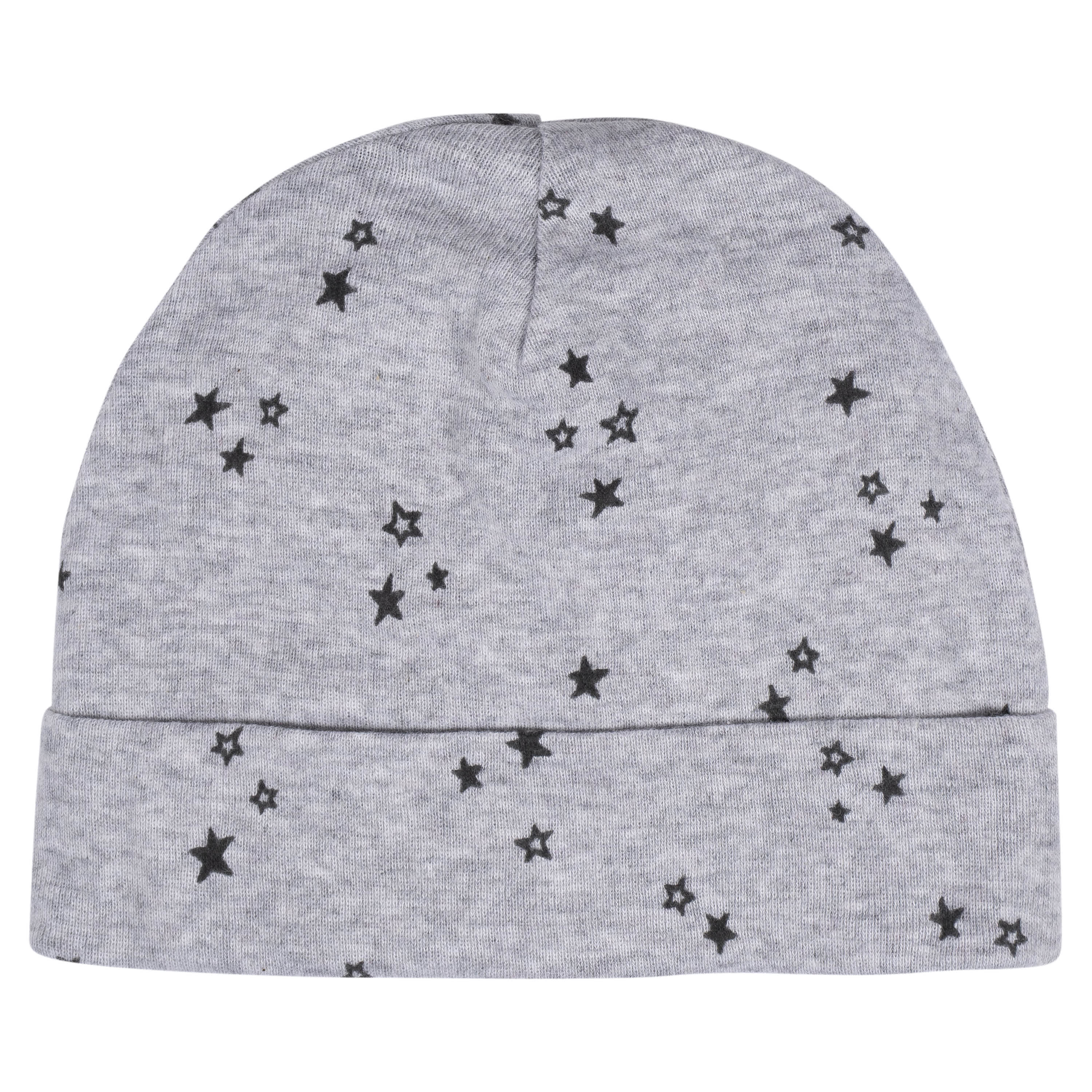 8-Piece Baby Boys Space No Scratch Mittens & Caps Set
