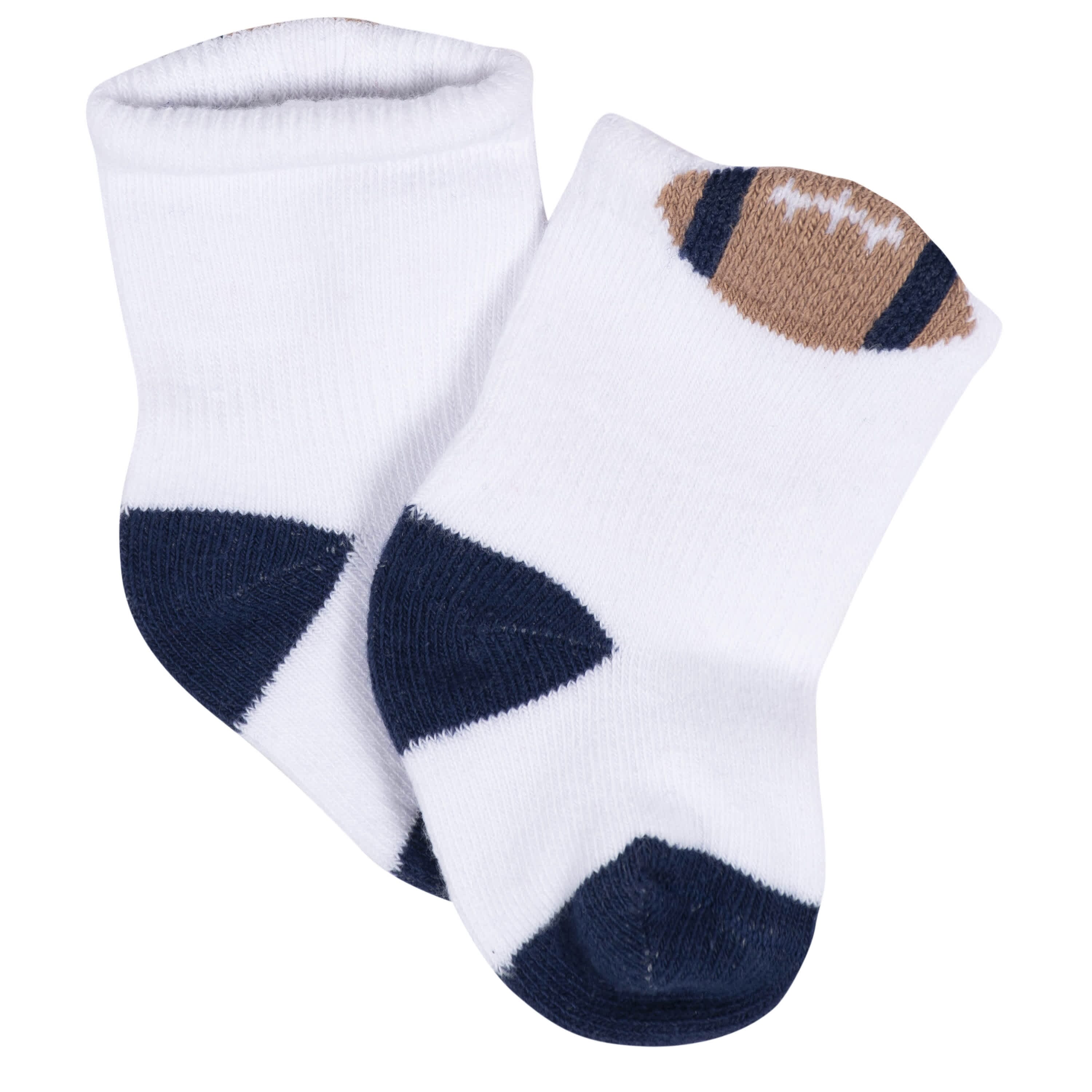 8-Pack Baby Boys Sports Jersey Wiggle Proof® Socks