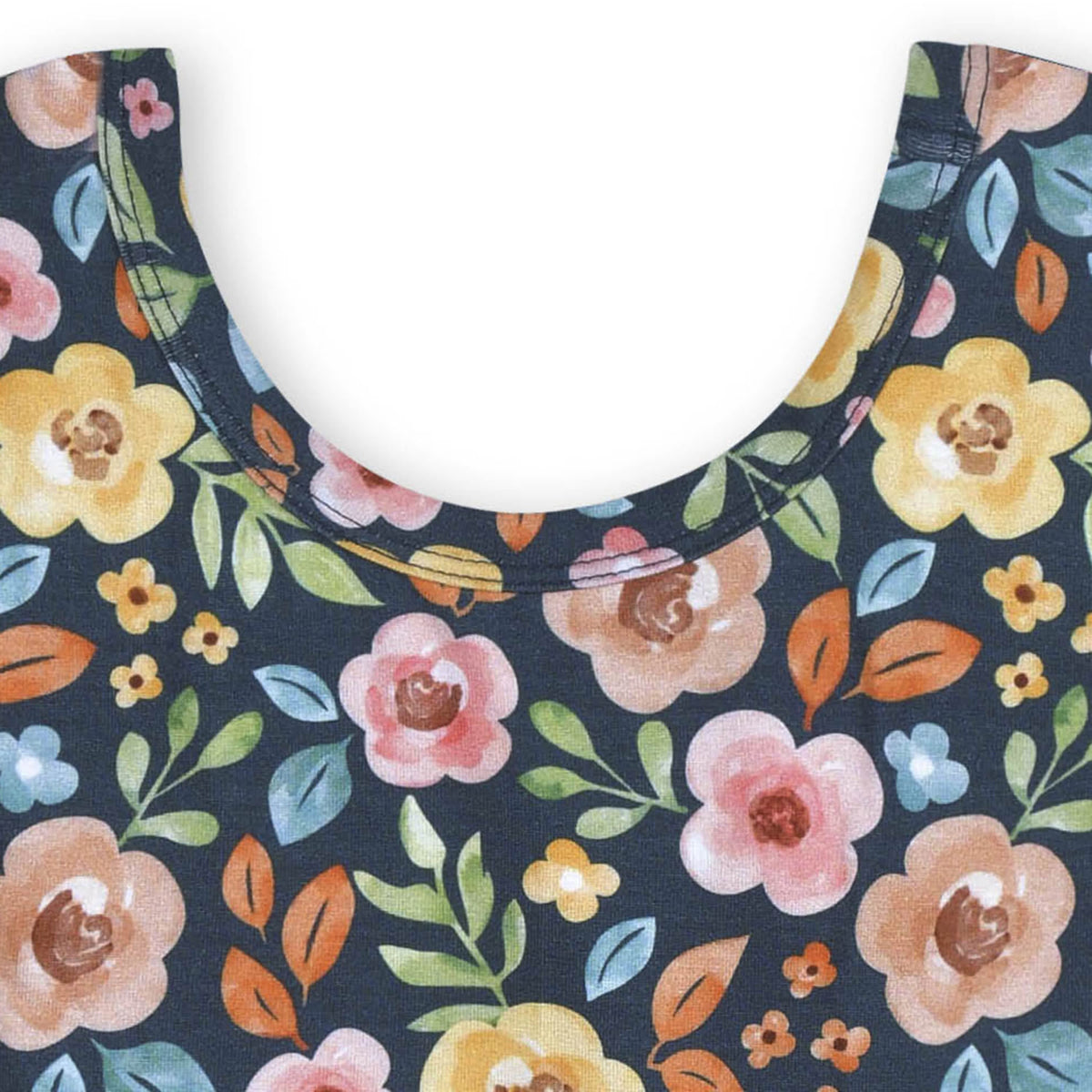 Infant & Toddler Girls Midnight Floral Buttery-Soft Viscose Made from Eucalyptus Twirl Dress