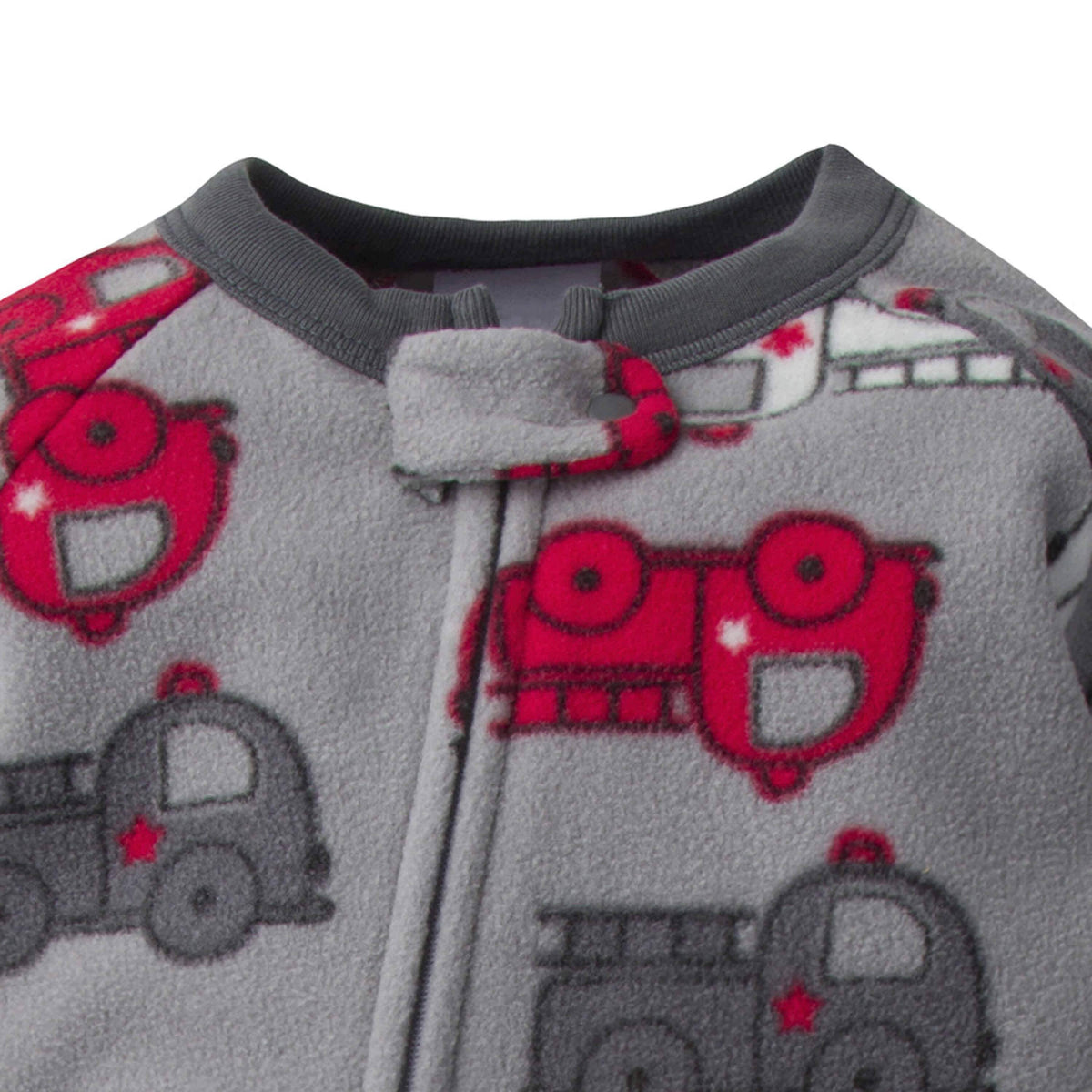 2-Pack Baby & Toddler Boys Fire Truck Fleece Pajamas-Gerber Childrenswear