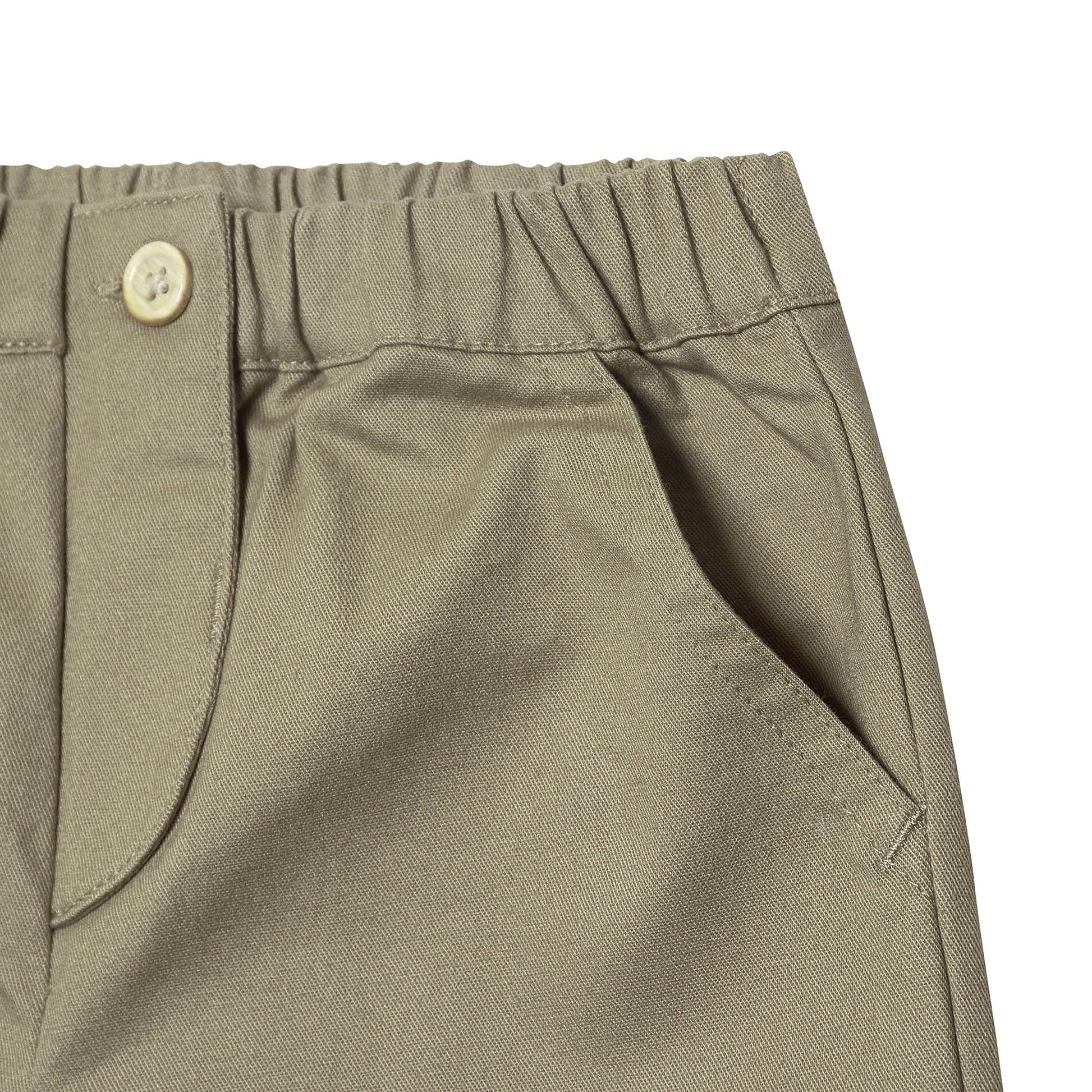 Infant & Toddler Boys Tan Canvas Pants-Gerber Childrenswear