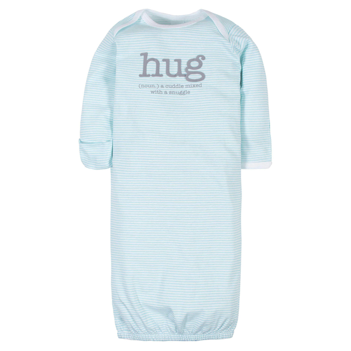 Gerber® 4-Pack Baby Neutral Hugs Gowns-Gerber Childrenswear