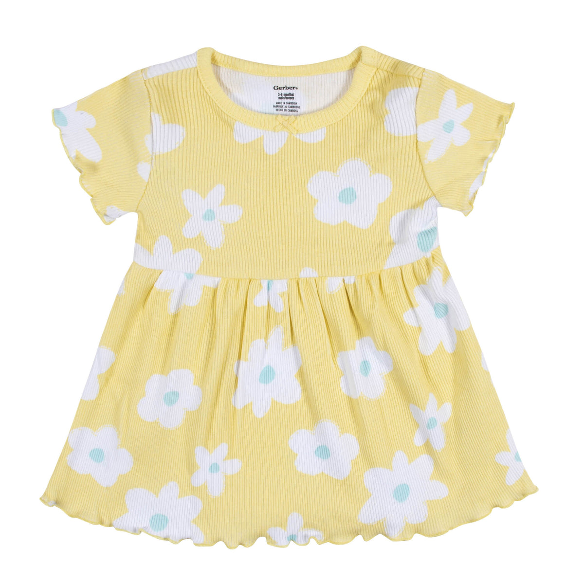 2-Pack Baby & Toddler Girls Picnic Day Dreams Short Sleeve Cotton Dresses-Gerber Childrenswear