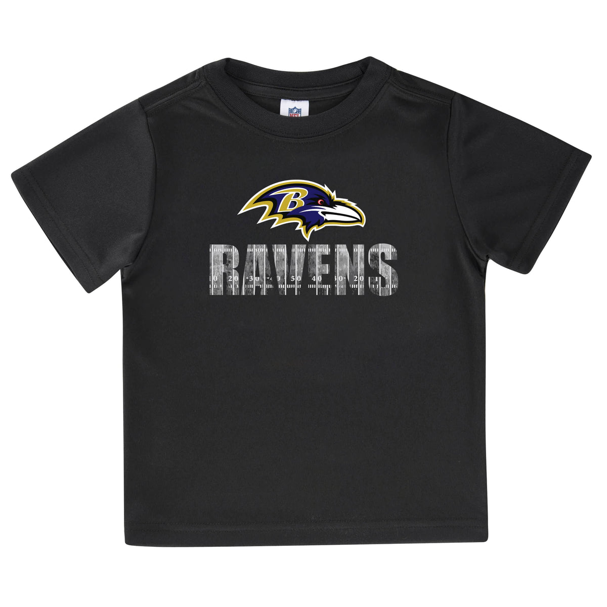 Baltimore Ravens 3-Pack Boys Short Sleeve Tee Shirts-Gerber Childrenswear
