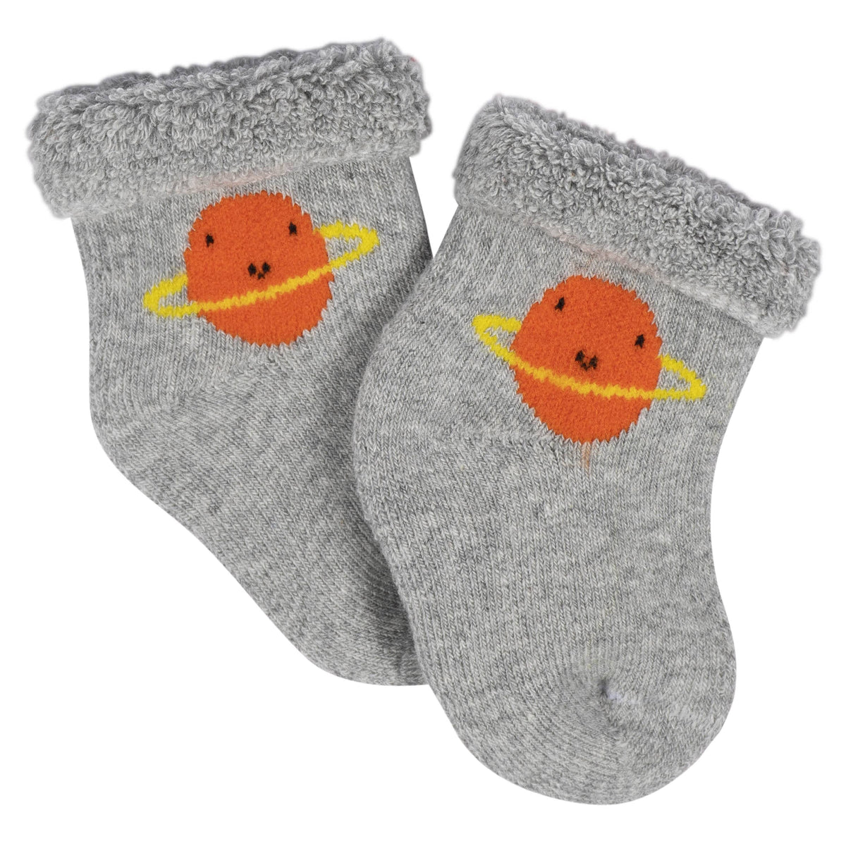 12-Pack Baby Boys Space Terry Wiggle Proof® Socks