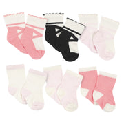 6-Pack Baby Girls Ballerina Wiggle-Proof™ Socks-Gerber Childrenswear