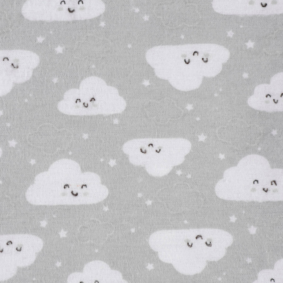 5-Pack Baby Neutral Clouds Flannel Receiving Blankets-Gerber Childrenswear