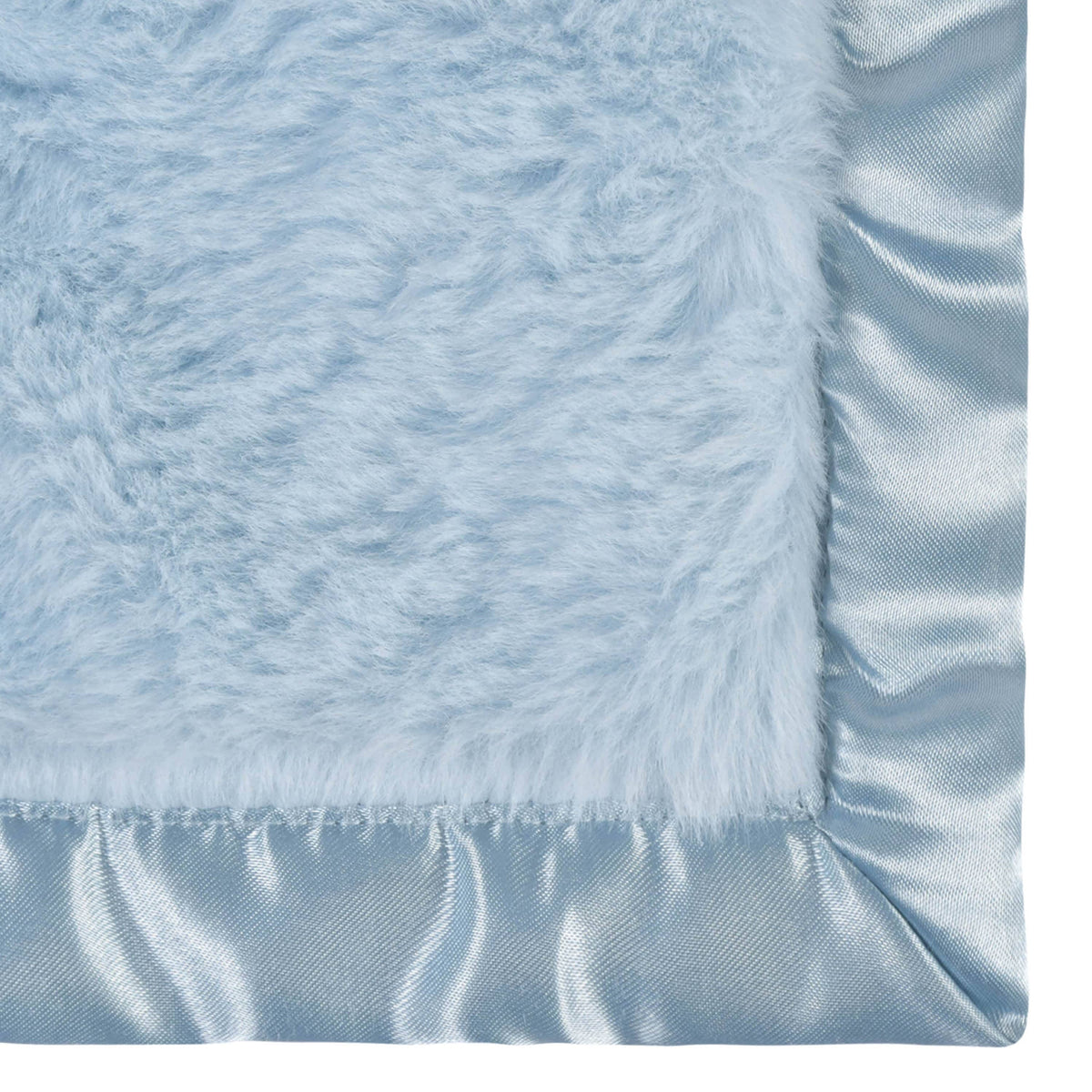Embroidered Boys Light Blue Plush Blanket-Gerber Childrenswear