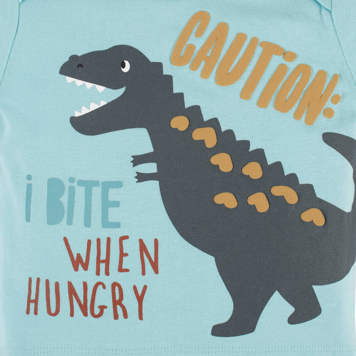 4-Piece Baby Boys Dino Blues Onesies® Bodysuit, Tee, Shorts & Pant Set-Gerber Childrenswear