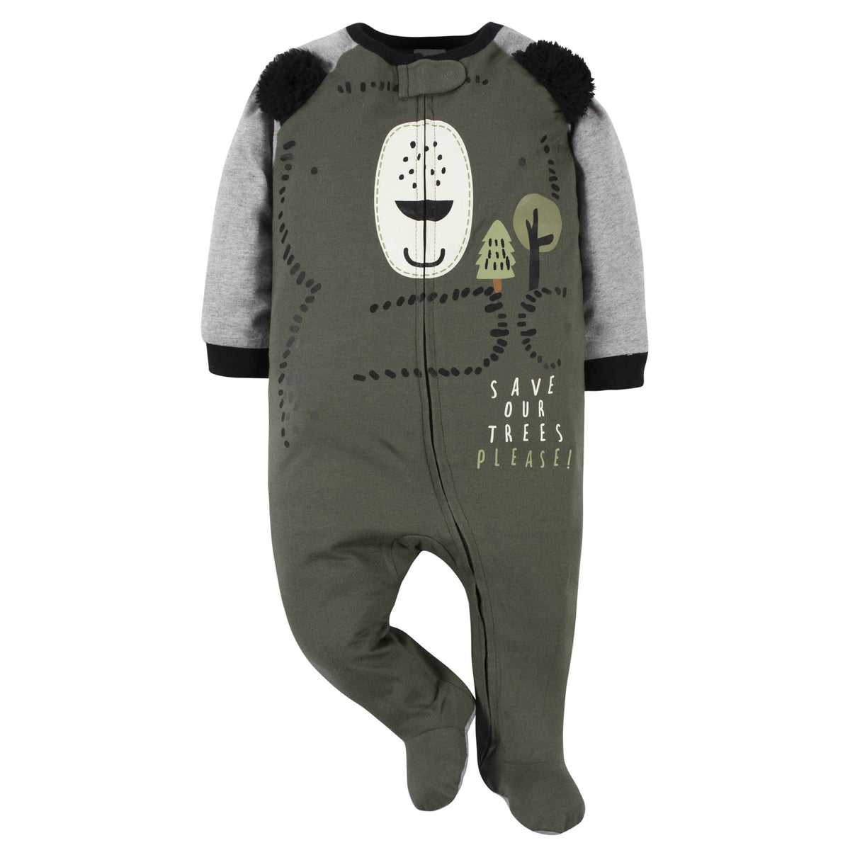 2-Pack Baby Boys Bear Sleep 'n Plays-Gerber Childrenswear