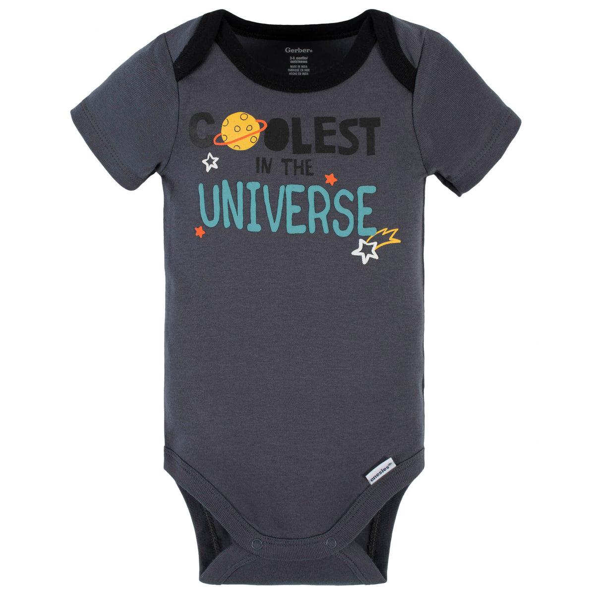 4-Piece Baby Boys Blast Off Onesies® Bodysuit, Tee, Shorts & Pant Set-Gerber Childrenswear