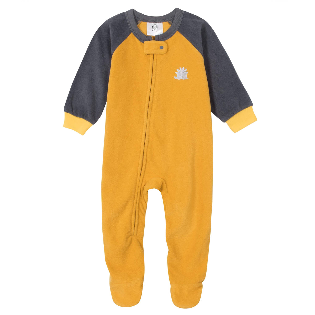 Gerber® 4-Pack Baby Boys Monkeys & Dinos Fleece Pajamas-Gerber Childrenswear