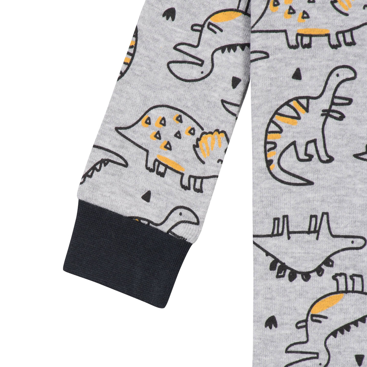 2-Pack Baby & Toddler Boys Dino Snug Fit Footed Cotton Pajamas-Gerber Childrenswear