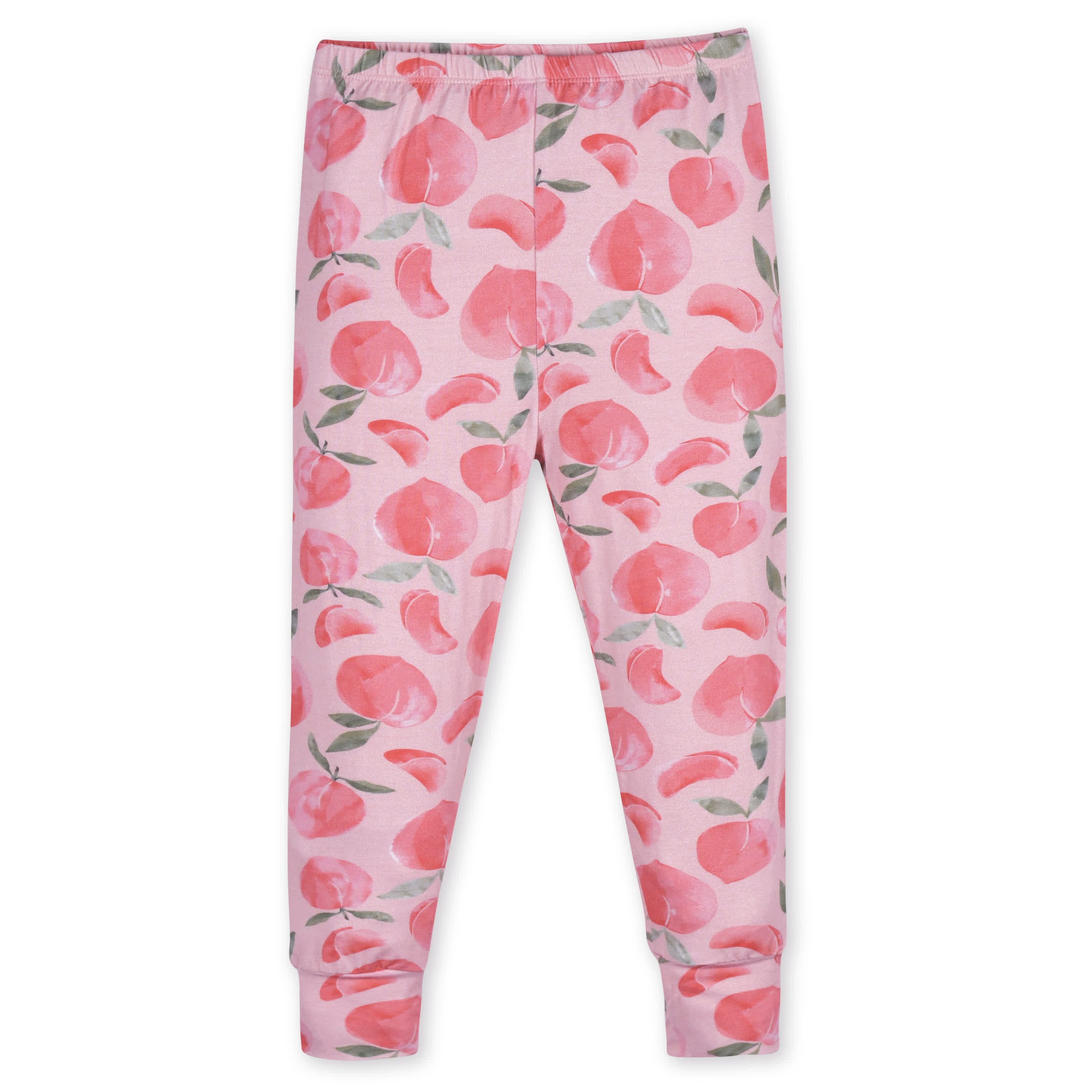 2-Piece Infant & Toddler Girls Just Peachy Buttery-Soft Viscose Made from Eucalyptus Snug Fit Pajamas