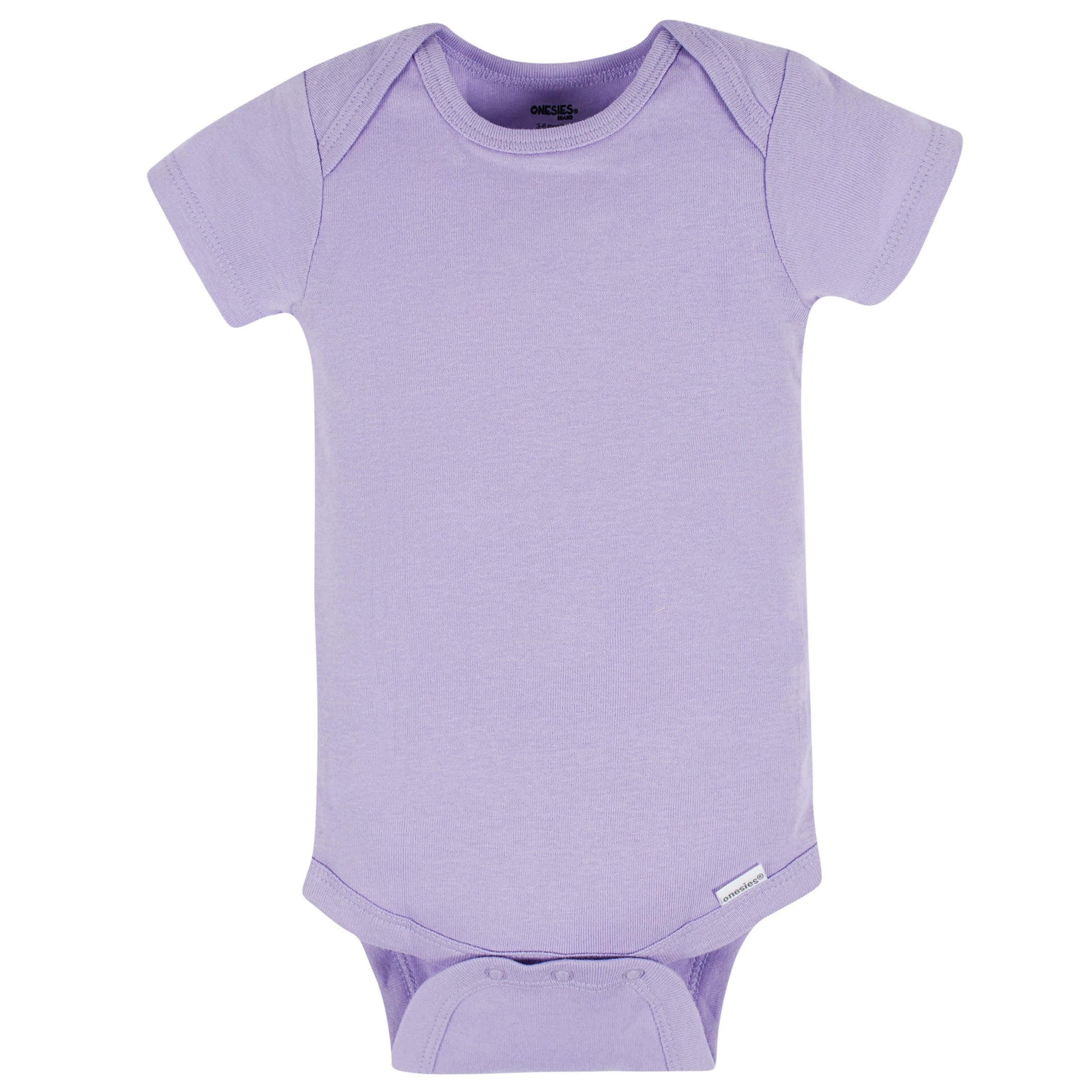 8-Pack Baby Neutral Pastel Rainbow Short Sleeve Onesies® Bodysuits