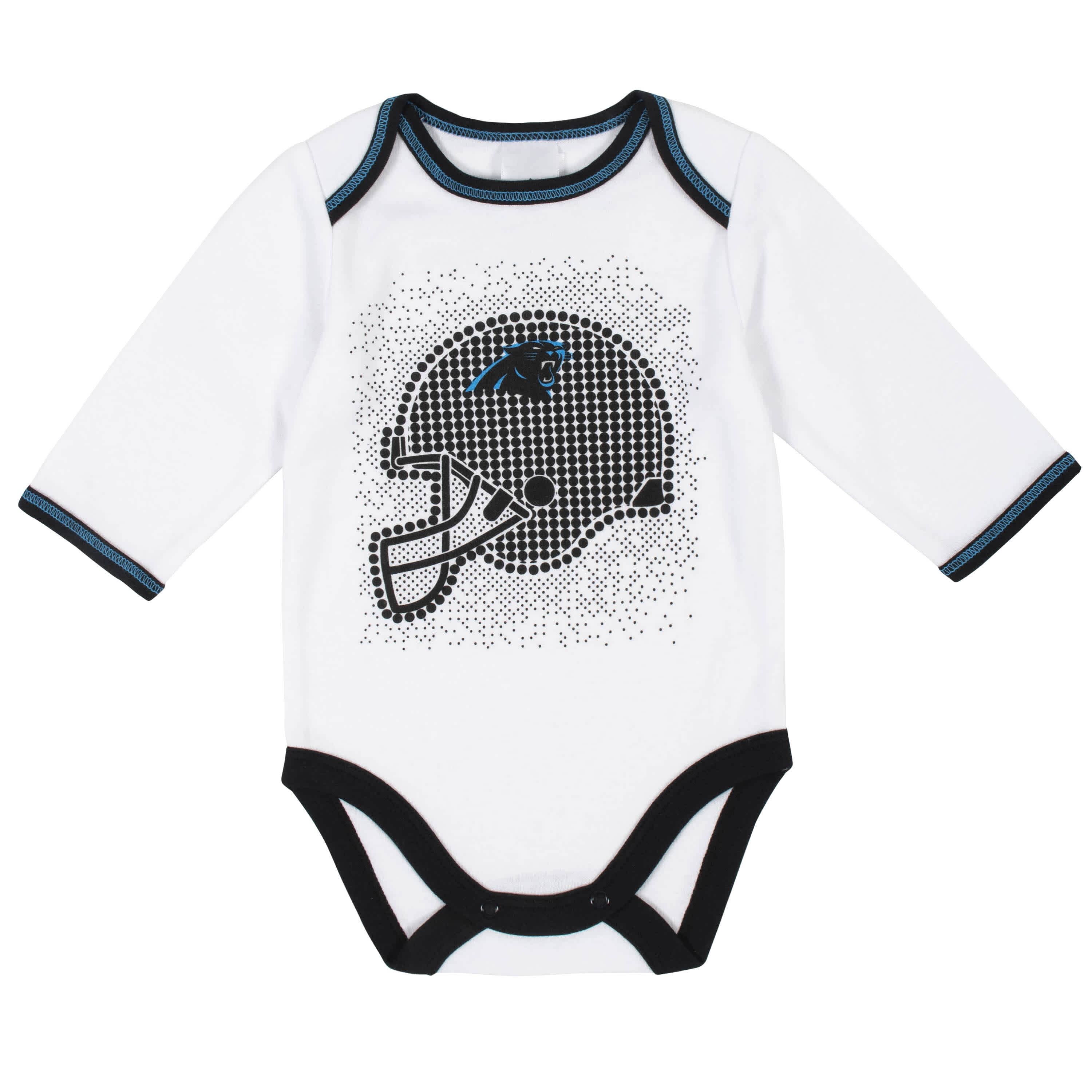 Carolina Panthers 3-Piece Baby Boys Bodysuit, Pant, and Cap Set-Gerber Childrenswear