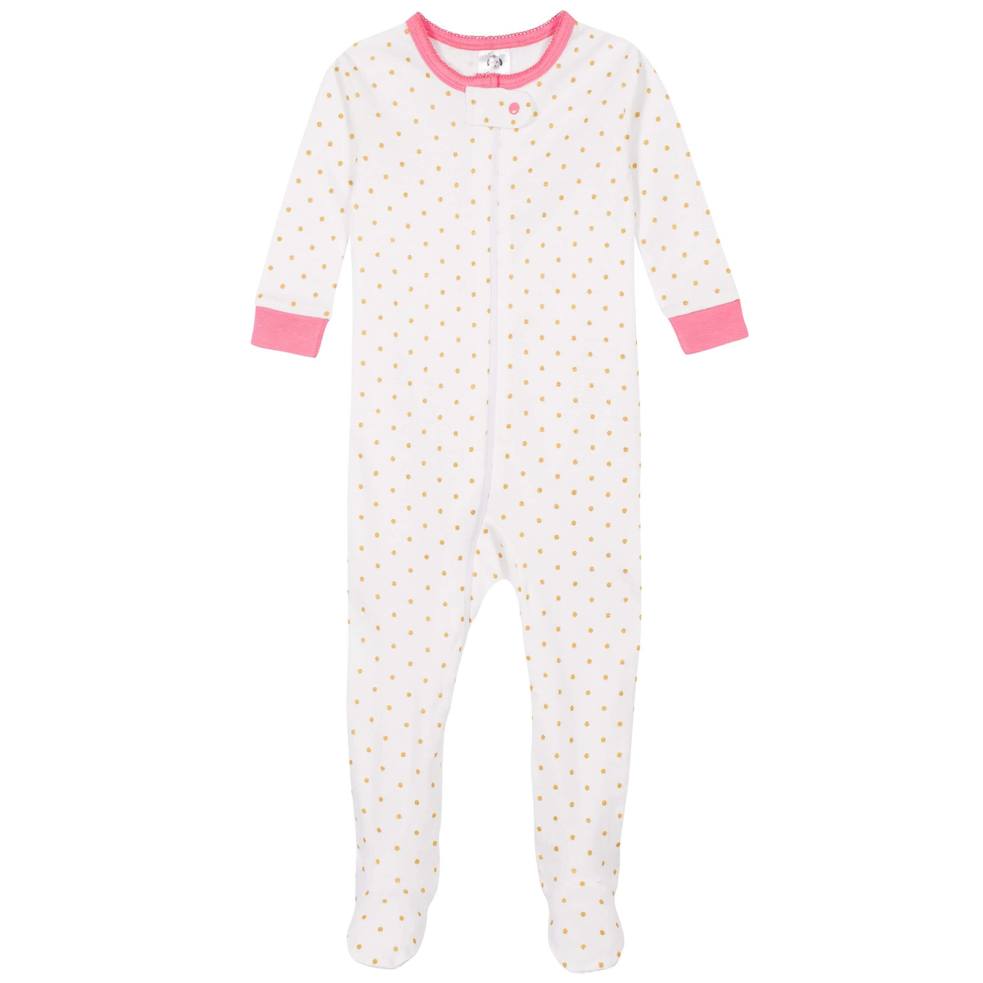 2-Pack Baby & Toddler Girls Dreams Snug Fit Footed Cotton Pajamas-Gerber Childrenswear
