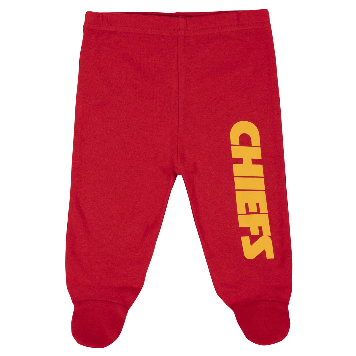 Kansas City Chiefs 3-Piece Baby Boys Bodysuit, Pant, and Cap Set-Gerber Childrenswear