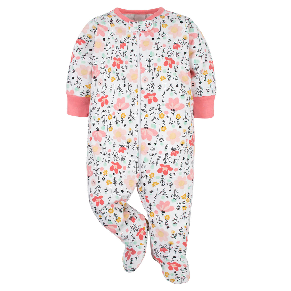 4-Pack Baby Girls Love You & Garden Floral Sleep 'N Plays