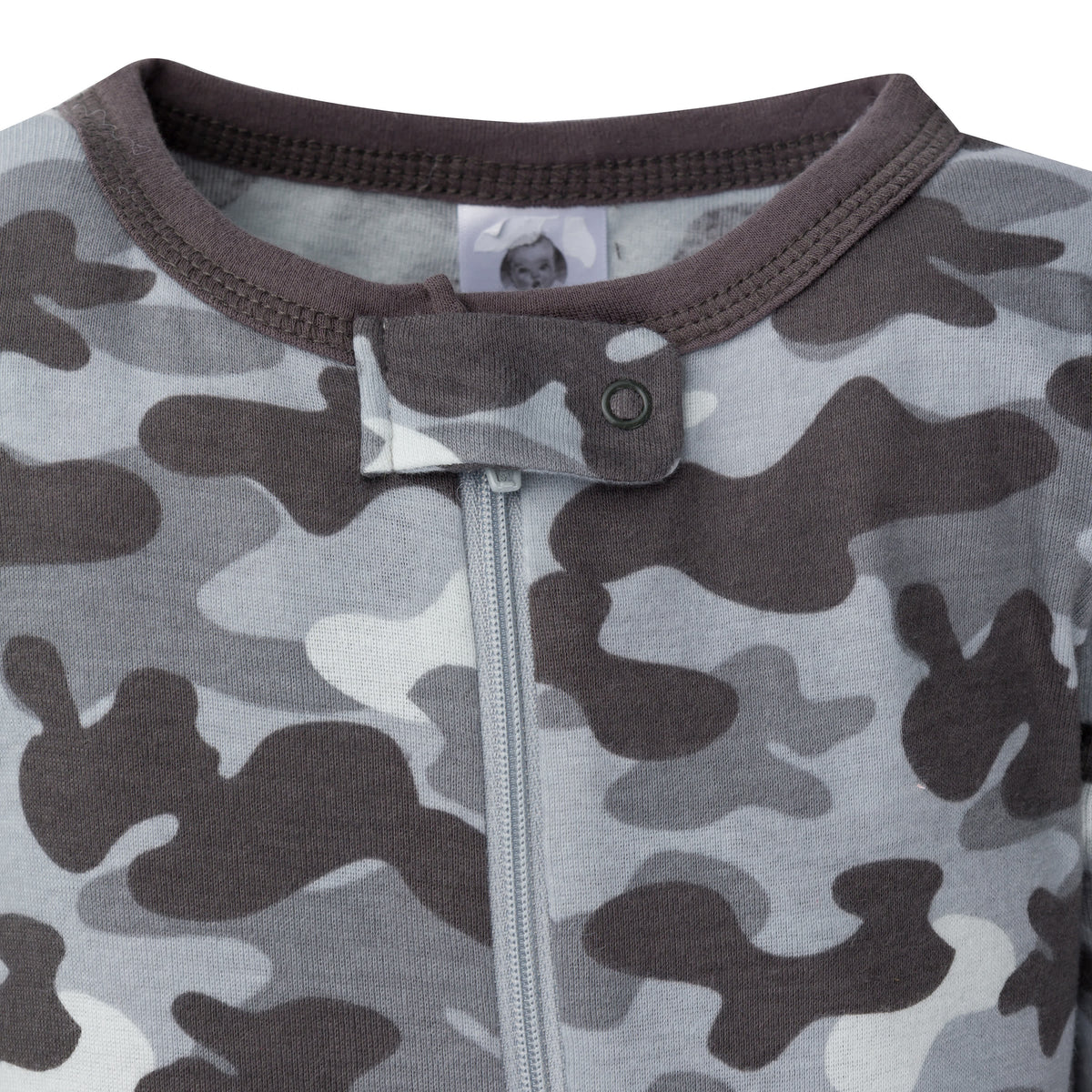 2-Pack Baby & Toddler Boys Camo Snug Fit Footed Cotton Pajamas-Gerber Childrenswear