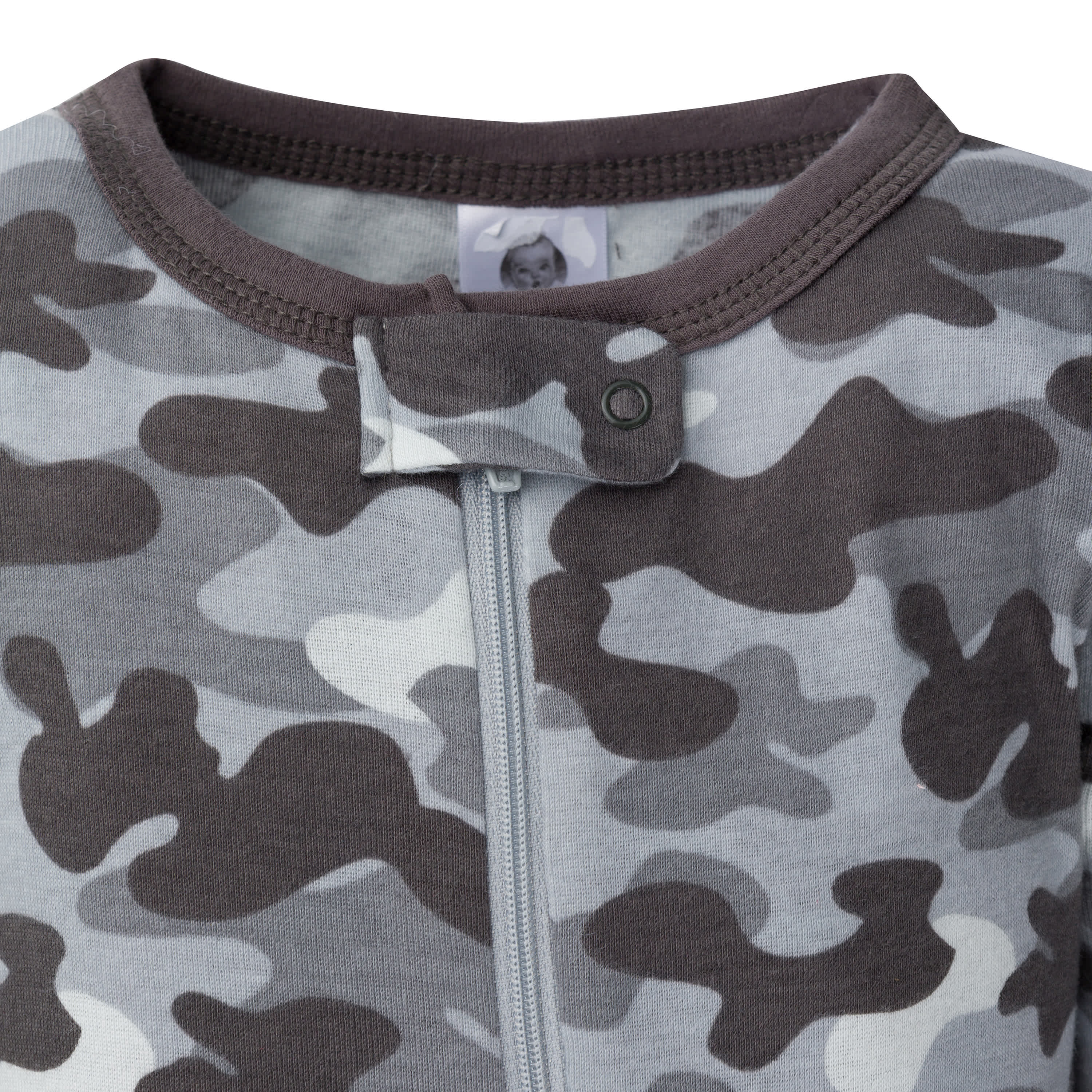 2-Pack Baby & Toddler Boys Camo Snug Fit Footed Cotton Pajamas-Gerber Childrenswear