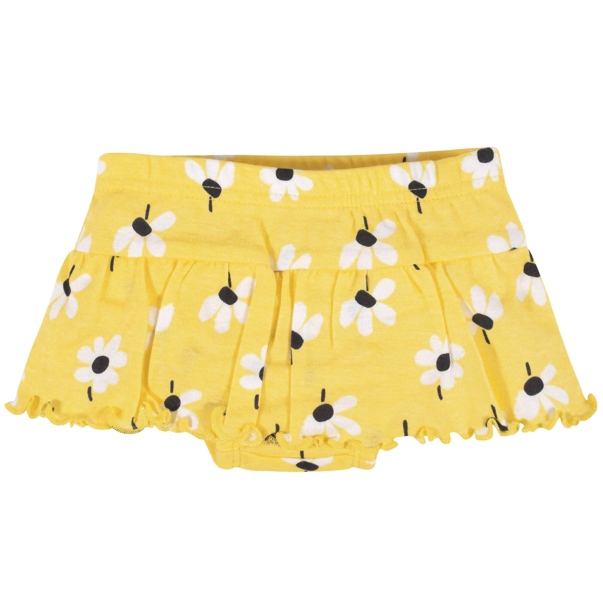 4-Piece Baby Girls Bee Garden Onesies® Bodysuit, Tee, Skort & Pant Set-Gerber Childrenswear