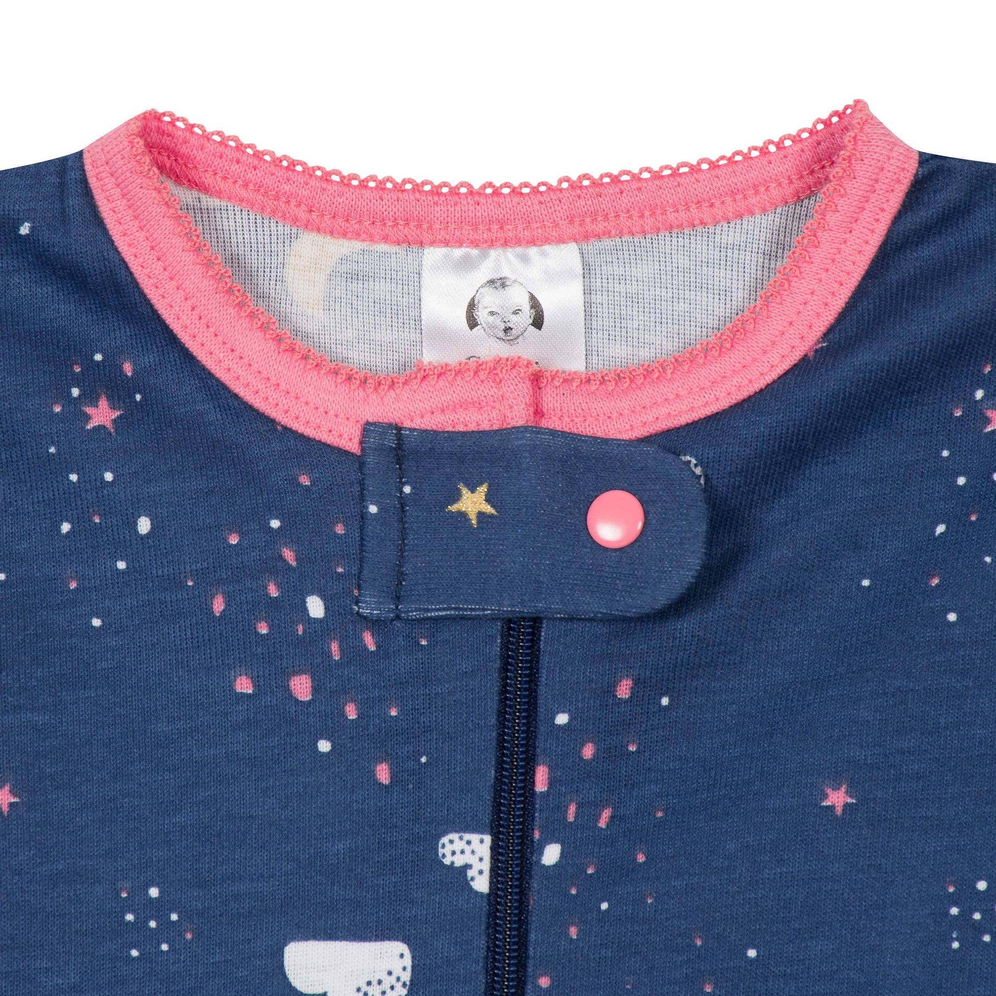 2-Pack Baby & Toddler Girls Dreams Snug Fit Footed Cotton Pajamas-Gerber Childrenswear