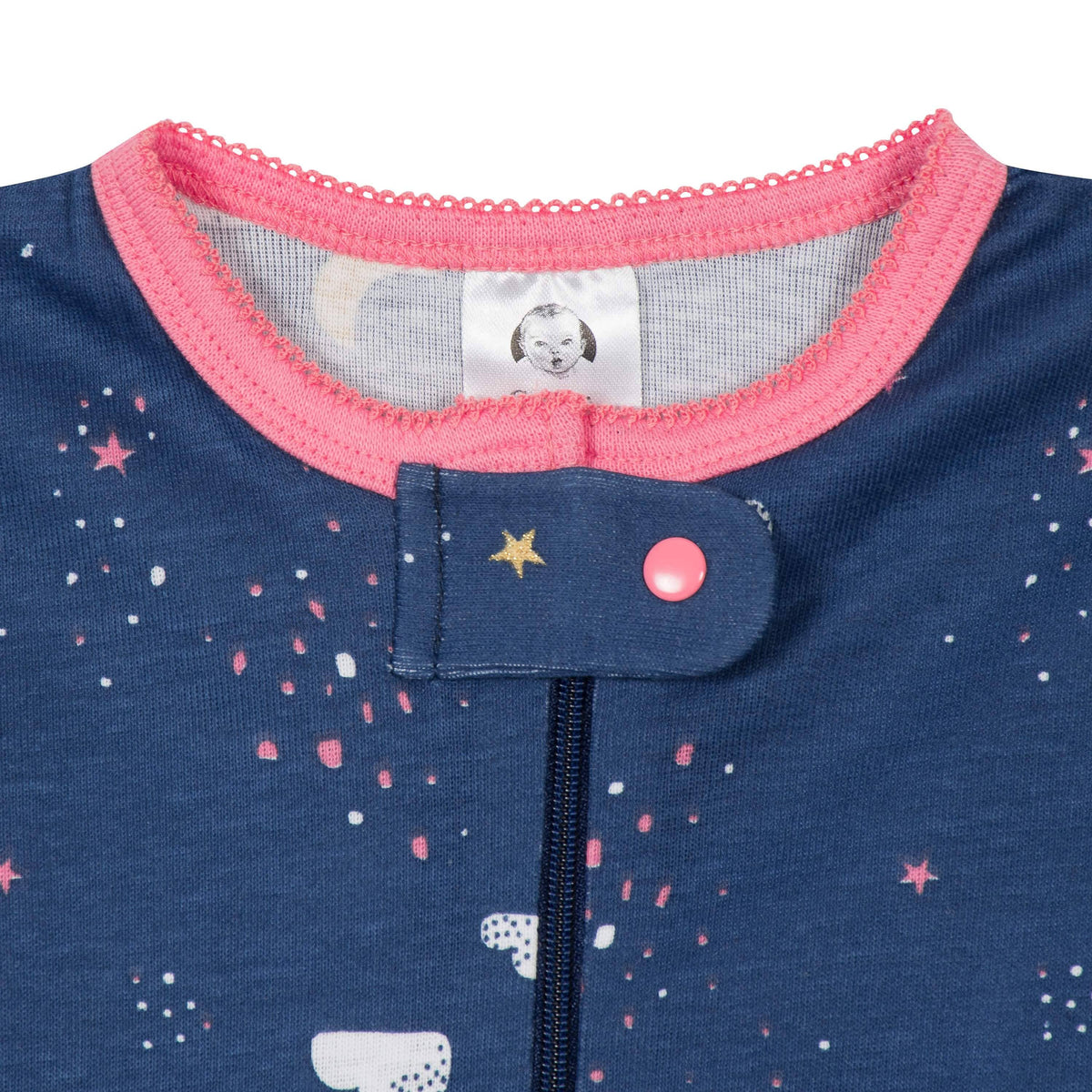 2-Pack Baby & Toddler Girls Dreams Snug Fit Footed Cotton Pajamas-Gerber Childrenswear