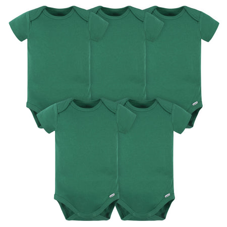 Onesies® Baby 5-Pack Green Bodysuits